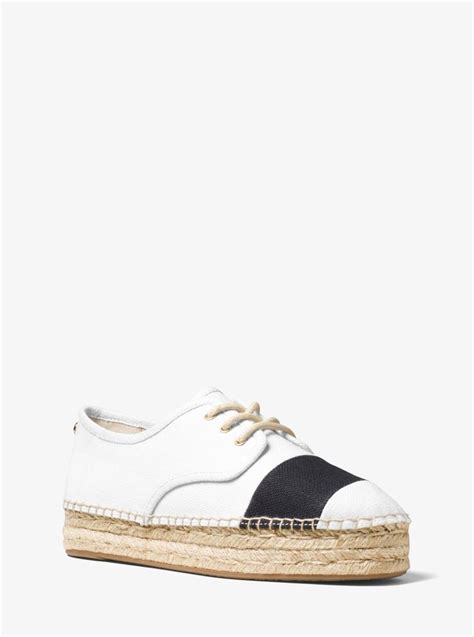 michael michael kors ivy lace-up espadrille